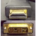 Weiteres Produktbild Video-Kabel DVI (18+1) M - HDMI M, 3m, schwarz, Logo, Blister