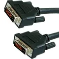 Weiteres Produktbild Kabel DVI (24+1) M- DVI (24+1) M, Dual link, 2m, geschirmt, schwarz