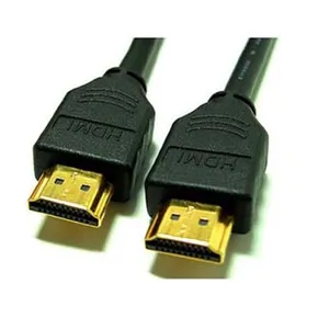Kabel HDMI M- HDMI M, HDMI HIGH SPEED with ETHERNET, 5m, goldene Konnektore, schwarz