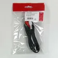 Audio Kabel Jack (3,5mm) M - 2x CINCH M, 1.5m, schwarz, Logo