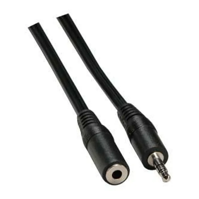 Hauptbild des Produkts Kabel Jack (3,5mm) M- Jack (3,5mm) F, 3m, černá, Logo