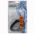 Audio Kabel Jack (3,5mm) M - Jack (3,5mm) M, JACK, 1.5m, schwarz, Logo, Blister