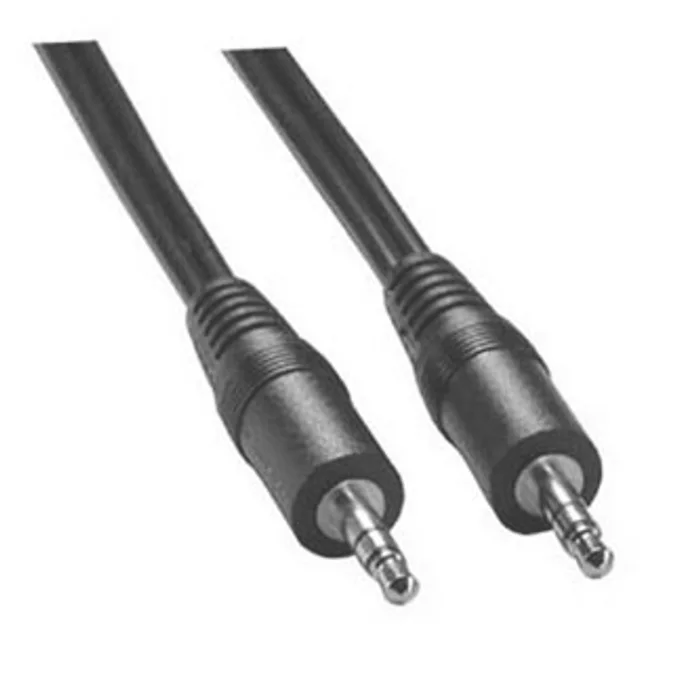 Hauptbild des Produkts Kabel Jack (3,5mm) M- Jack (3,5mm) M, 1.5m, černá, Logo Economy