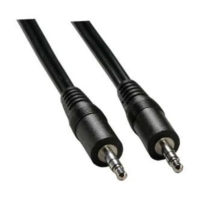 Hauptbild des Produkts Kabel Jack (3,5mm) M- Jack (3,5mm) M, 2.5m, černá