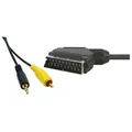 Kabel Scart M- Cinch + Jack (3,5mm) M, 1.5m, schwarz