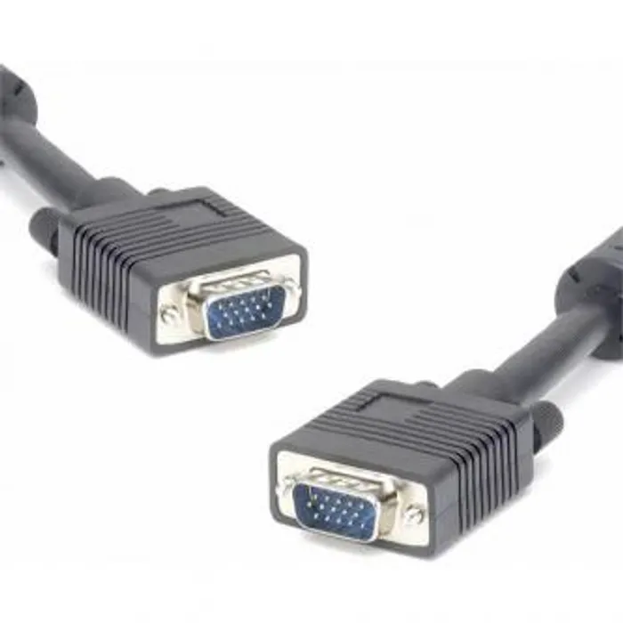 Hauptbild des Produkts Kabel VGA (D-sub) M- VGA (D-sub) M, 5m, stíněný, černá, Logo, blistr