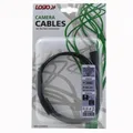 USB Kabel (2.0), USB A M - 8-pin M, 1.8m, schwarz, Logo, Blister, MINOLTA