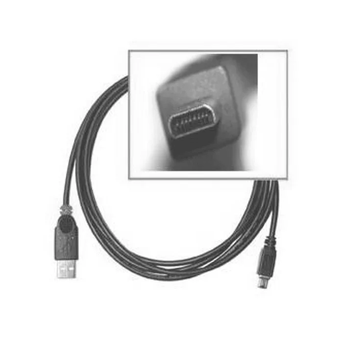 Hauptbild des Produkts Kabel USB (2.0), USB A M- 8 pin M, 1.8m, černý, Logo, blistr, SAMSUNG