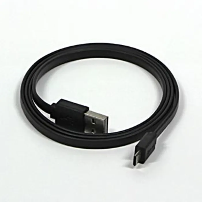 Hauptbild des Produkts Kabel USB (2.0), USB A M reversible- USB micro M reversible, 0.3m, plochý, černý, oboust