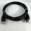 Weiteres Produktbild (2.0), USB A M - USB A F, 3m, schwarz, Logo Economy
