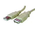 Weiteres Produktbild (2.0), USB A M - USB A F, 3m, schwarz, Logo, Preis für 1 Stk