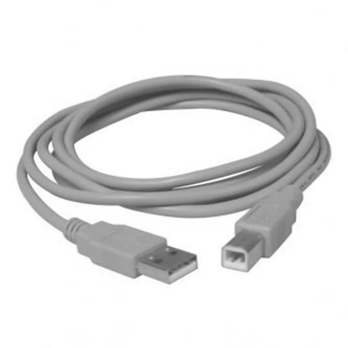 Hauptbild des Produkts Kabel USB (2.0), USB A M- USB B M, 1.8m, černý, Logo, blistr