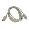 USB Kabel (2.0), USB A M - USB B M, 3m, Logo