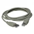 USB-Kabel (2.0), USB A M- USB B M, 5 m, grau