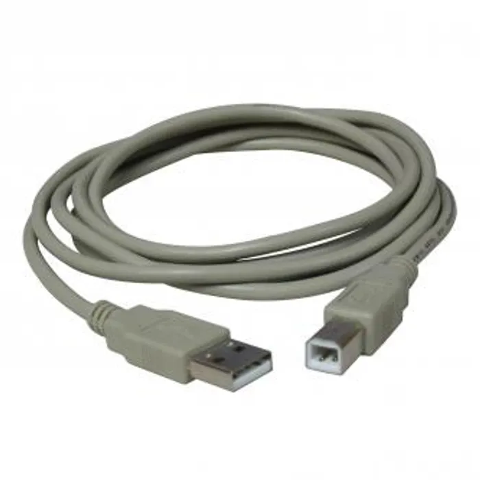 Hauptbild des Produkts Kabel USB (2.0), USB A M- USB B M, 5m, šedý