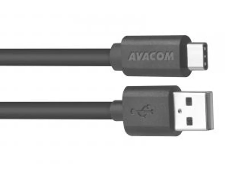 Hauptbild des Produkts Kabel USB (2.0), USB A M- USB C M, 1m, černý, Avacom