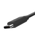 USB Kabel (2.0), USB A M - USB C M, 1m, schwarz, Logo, Blister