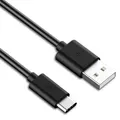 Weiteres Produktbild USB Kabel (2.0), USB A M - USB C M, 1m, schwarz, Logo, Blister