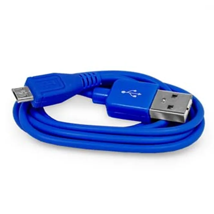 Hauptbild des Produkts Kabel USB (2.0), USB A M- USB micro M, 1m, modrý