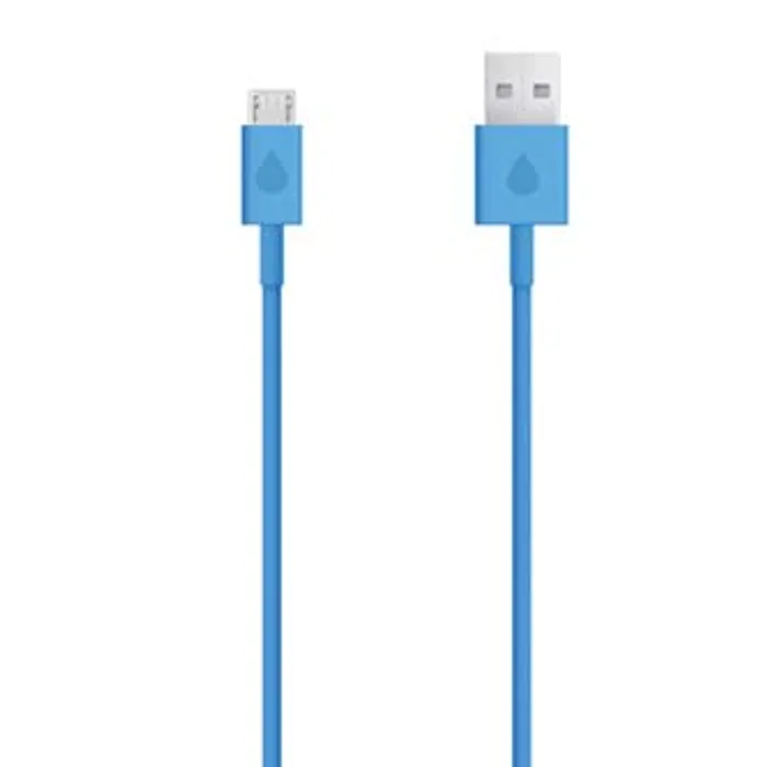 Hauptbild des Produkts Kabel USB (2.0), USB A M- USB micro M, 1m, modrý