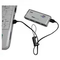 USB Kabel (2.0), USB A M - miniUSB M, 0.3m, schwarz, Logo, Kameragurt