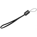 USB Kabel (2.0), USB A M - miniUSB M, 0.3m, schwarz, Logo, Kameragurt