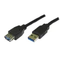 (3.0), USB A M - USB A F, 1.8m, schwarz