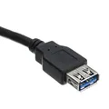 (3.0), USB A M - USB A F, 1.8m, schwarz