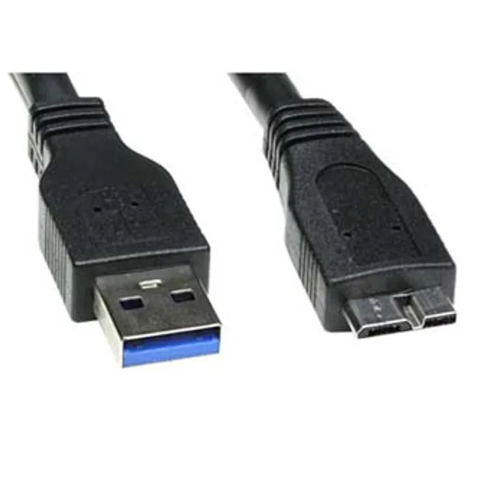 Hauptbild des Produkts Kabel USB (3.0), USB A M- USB micro B M, 0.5m, černý