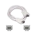 Video-Kabel VGA (D-sub) M - VGA (D-sub) M, 2m, grau, Logo, Blister