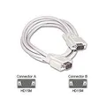 Video-Kabel VGA (D-sub) M - VGA (D-sub) M, 3m, grau, Logo, Blister