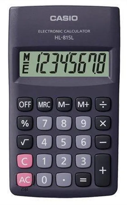 Hauptbild des Produkts Kalkulačka kapesní, 8místný displej, CASIO "HL-815"