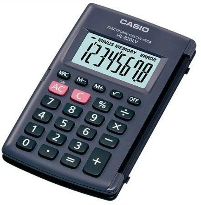 Hauptbild des Produkts Kalkulačka kapesní, 8místný displej, CASIO "HL-820LV"