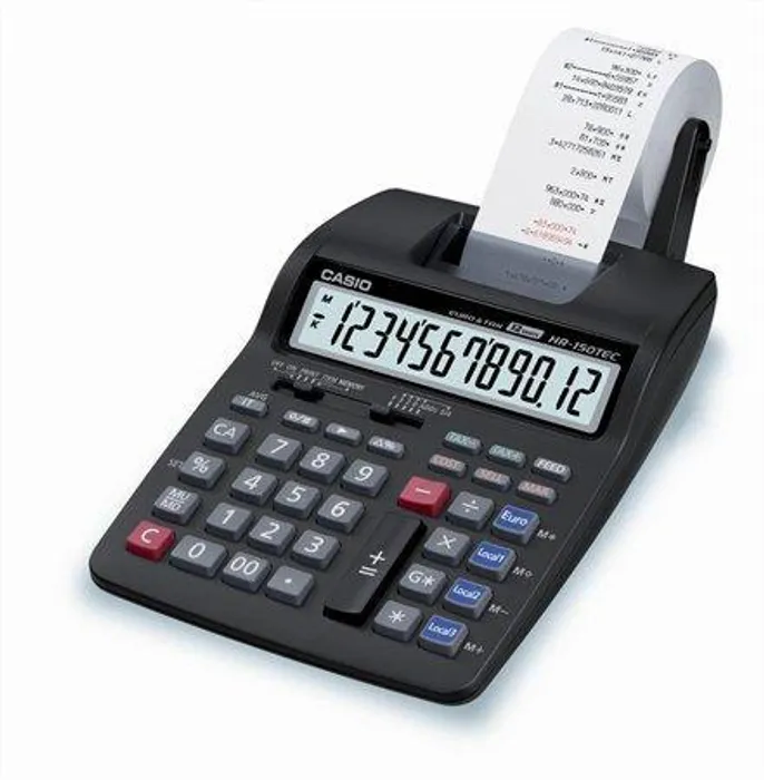 Hauptbild des Produkts Kalkulačka s tiskem, 12místný diplej, 1 barva tisku, CASIO "HR-150"