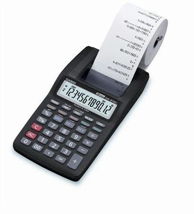 Hauptbild des Produkts Kalkulačka s tiskem, 12místný diplej, 1 barva tisku, CASIO "HR-8"