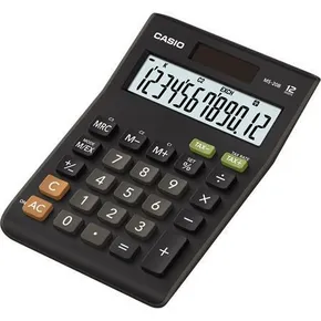 Taschenrechner, Desktop, 12-stelliges Display, CASIO MS-20