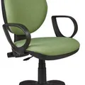 Weiteres Produktbild Bürostuhl, textil, schwarze Basis, "America", grün