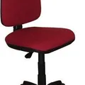 Weiteres Produktbild Bürostuhl, textil, schwarze Basis, "Golf", Weinrot
