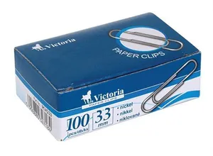 Büroklammern, 33 mm, VICTORIA