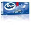 Taschentücher, Papier, 3-lagig, 10x10 Stück, Zewa "Softis", Classic