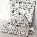 Weiteres Produktbild Vintage Bestecktasche mit weißer Serviette [125 Stück]
