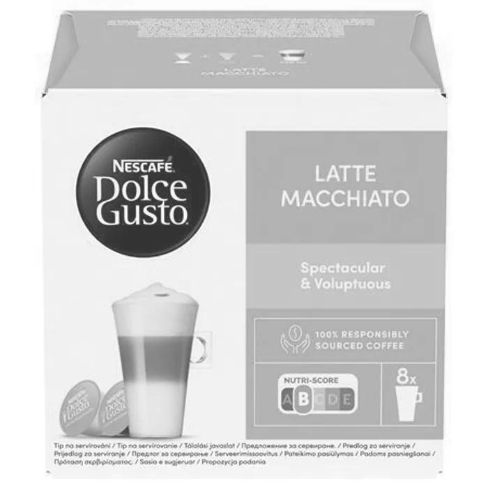 Hauptbild des Produkts Kapsle do kávovaru, 16 ks, NESCAFÉ "Dolce Gusto Latte Macchiato"