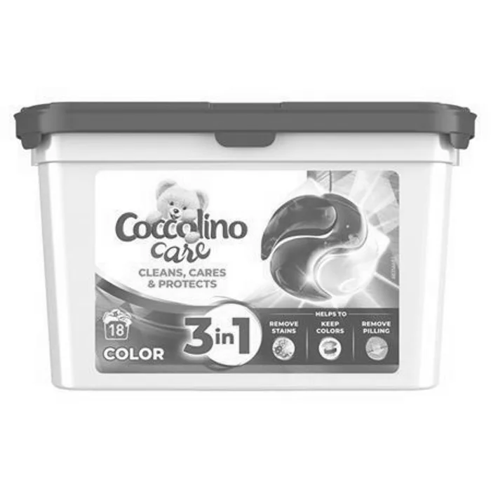 Hauptbild des Produkts Kapsle na praní "Care Color", 18ks, COCCOLINO