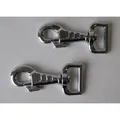 Karabiner mit quadratischer Öse 18/75
