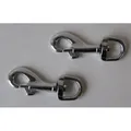 Karabiner mit halbrunder Öse 12/60