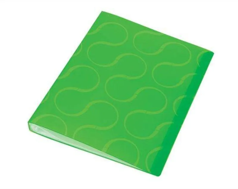 Hauptbild des Produkts Katalogová kniha "Omega", zelená, 20 kapes, A4, PANTA PLAST