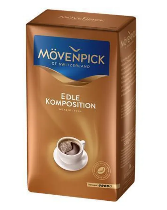 Hauptbild des Produkts Káva "Edle Komposition", pražená, mletá, 500 g, MÖVENPICK
