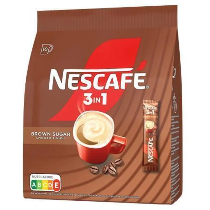 Hauptbild des Produkts Káva, instantní, 10x17 g, NESCAFÉ, "3in1" hnědý cukr