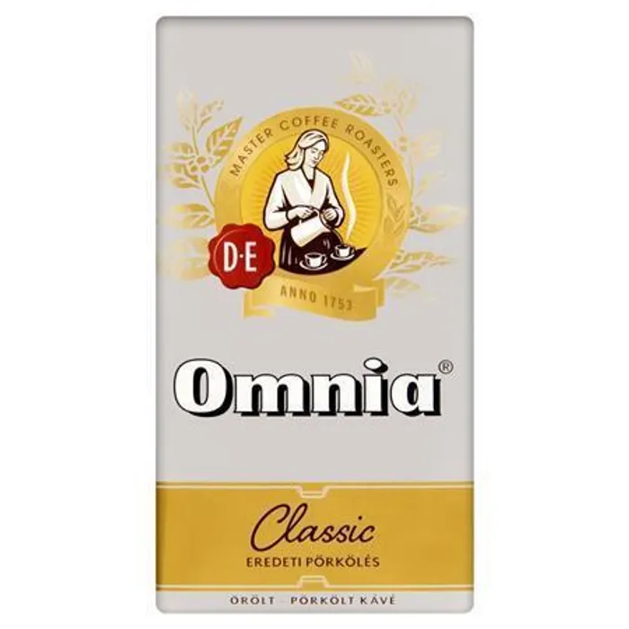 Hauptbild des Produkts Káva mletá, pražená, vakuově balené, 250 g, DOUWE EGBERTS "Omnia"