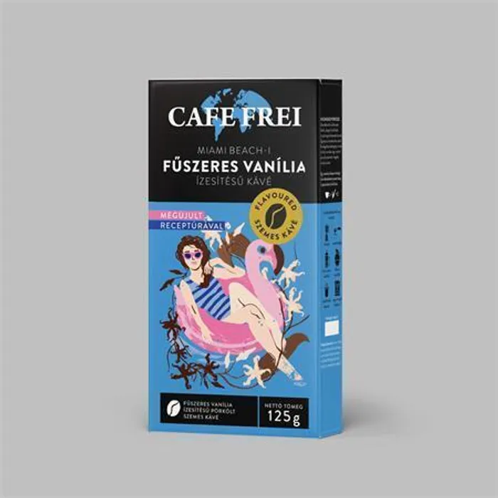 Hauptbild des Produkts Káva "Pařížská vanilková", pražená, zrnková, 125 g, CAFE FREI